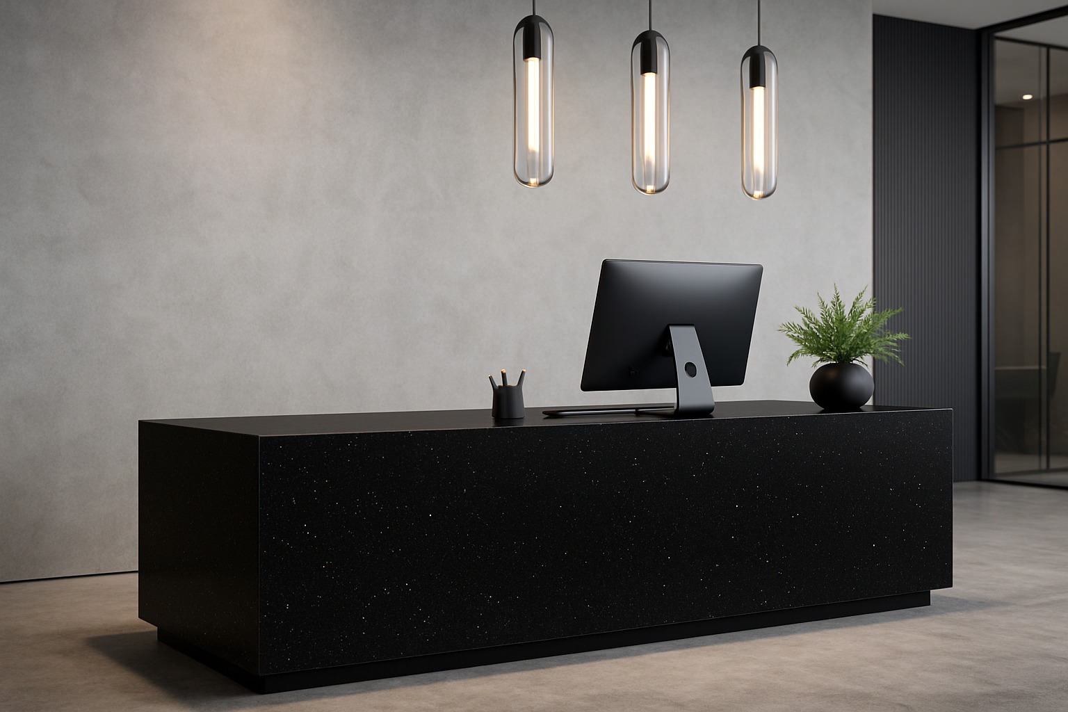 Galaxy Black · Corporate Reception