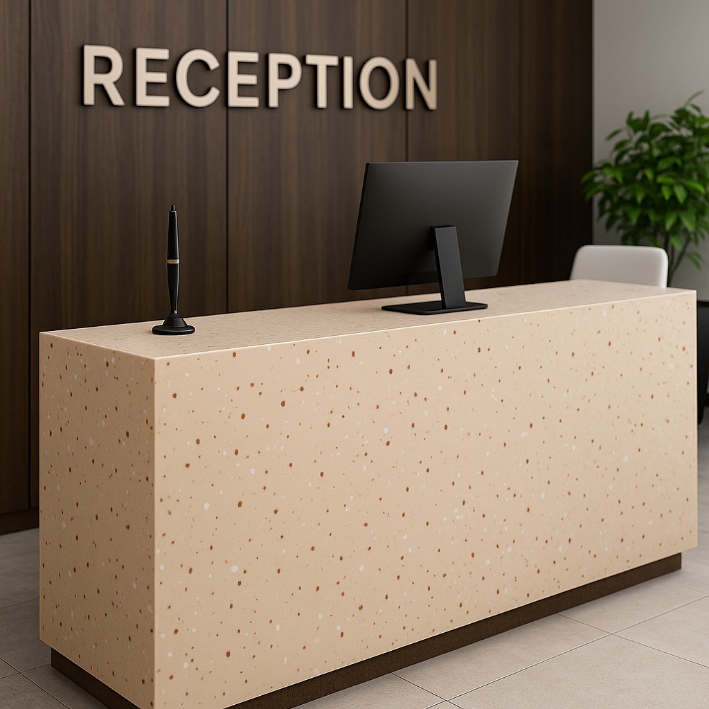 Reception Speckle · Hospitality Front Desk