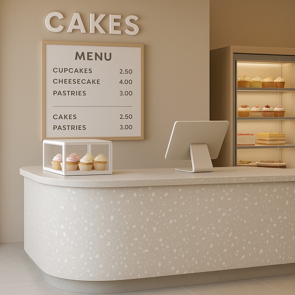 Ivory Terrazzo · Cake Studio